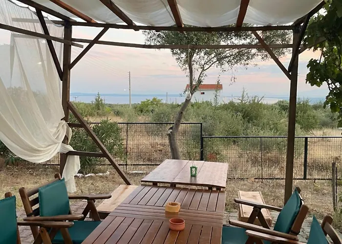 度假居 Gerakini Detached House With Panoramic Sea Views *