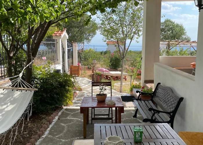 度假居 Gerakini Detached House With Panoramic Sea Views *