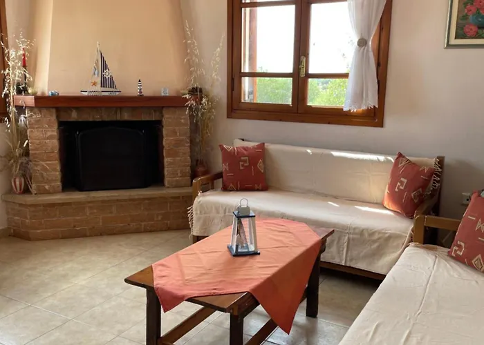 度假居 Gerakini Detached House With Panoramic Sea Views *